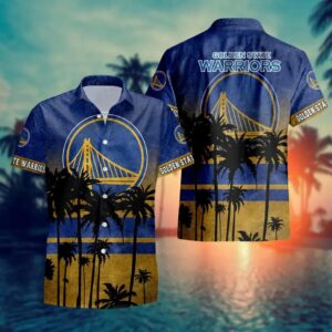 Golden State Warriors Hawaiian Shirt