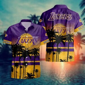 Los Angeles Lakers Hawaiian Shirt