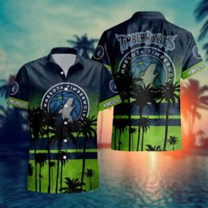 Minnesota Timberwolves Hawaiian Shirt