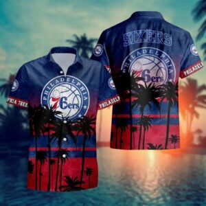 Philadelphia 76ers Hawaiian Shirt