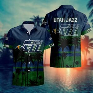 Utah Jazz Hawaiian Shirt