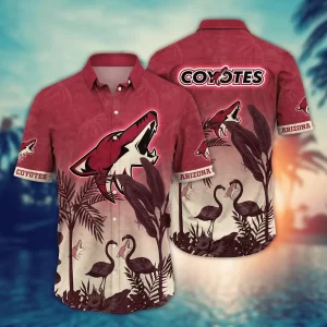 Arizona Coyotes Hawaiian Shirt