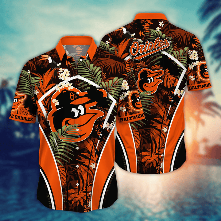 Baltimore Orioles Hawaiian Shirt