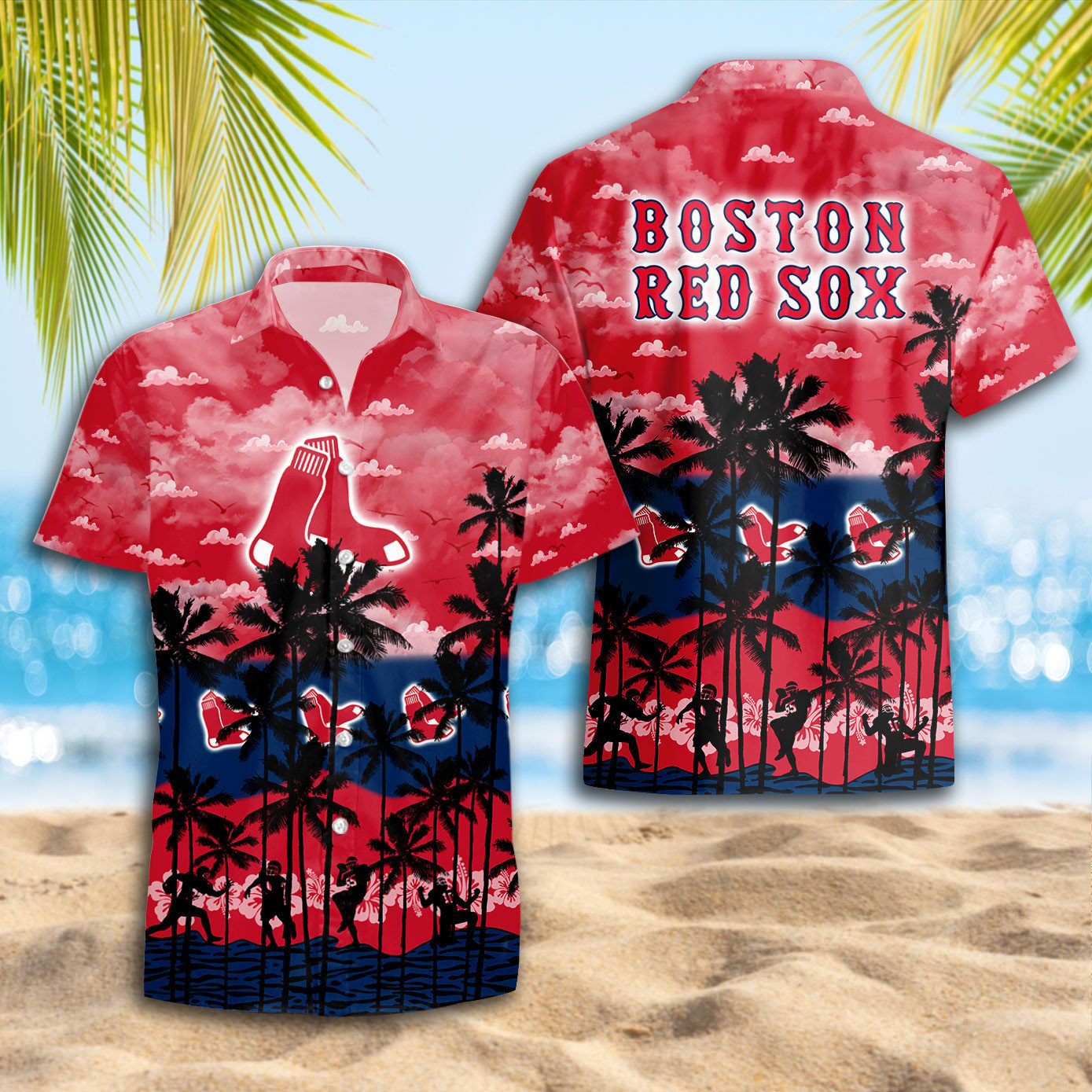 Boston Red Sox Hawaiian Shirt