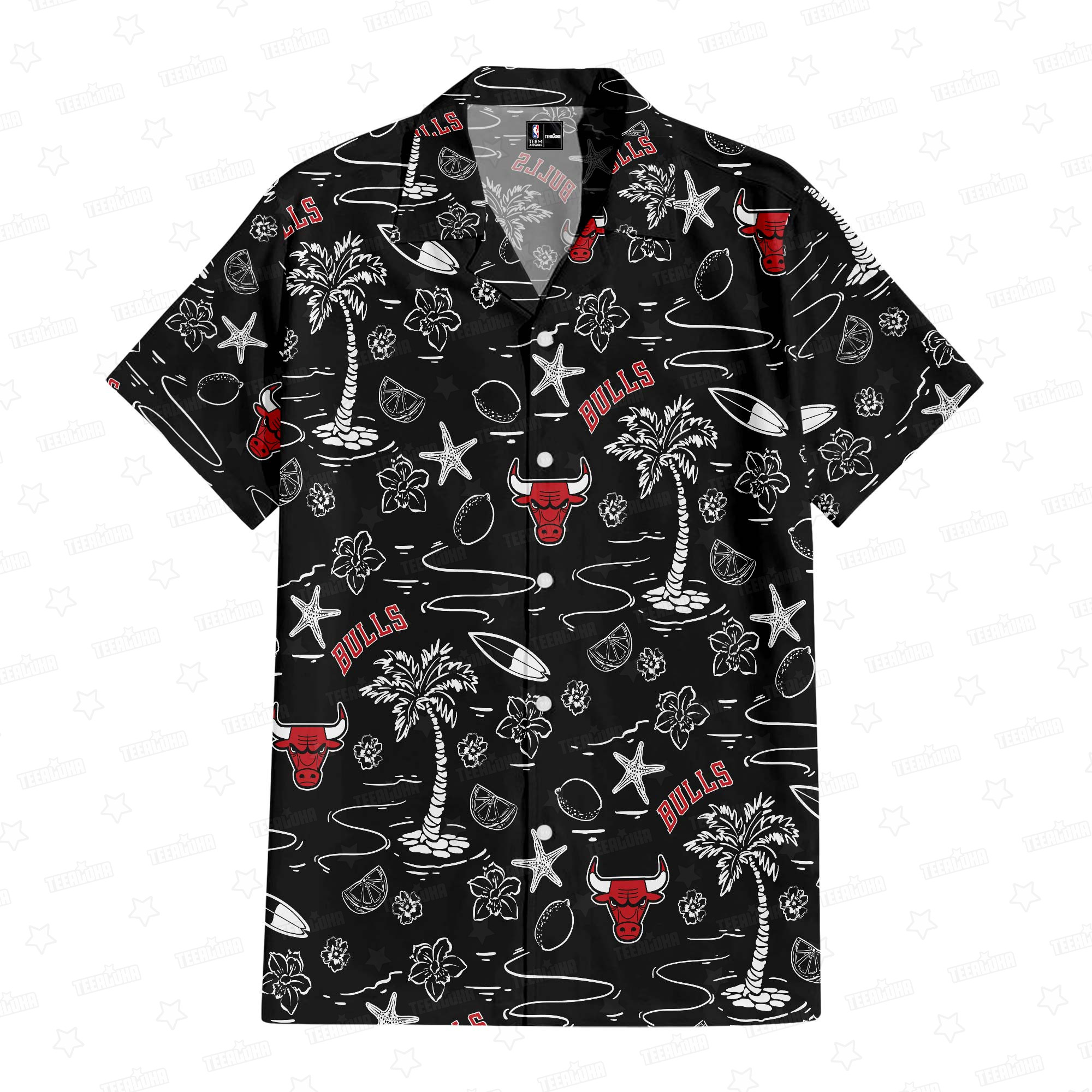 Chicago Bulls Hawaiian Shirt