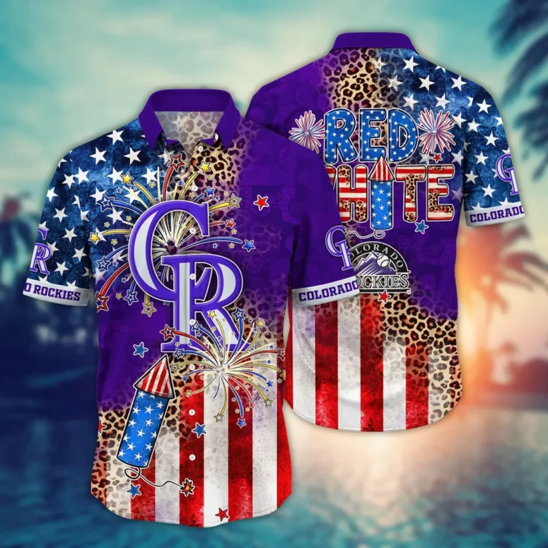 Colorado Rockies Hawaiian Shirt