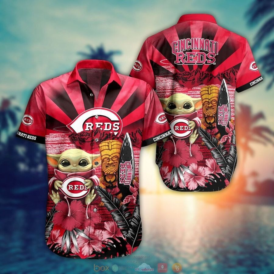 Cincinnati Reds Hawaiian Shirt