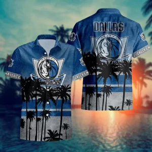 Dallas Mavericks Hawaiian Shirt