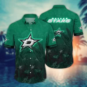 Dallas Stars Hawaiian Shirt