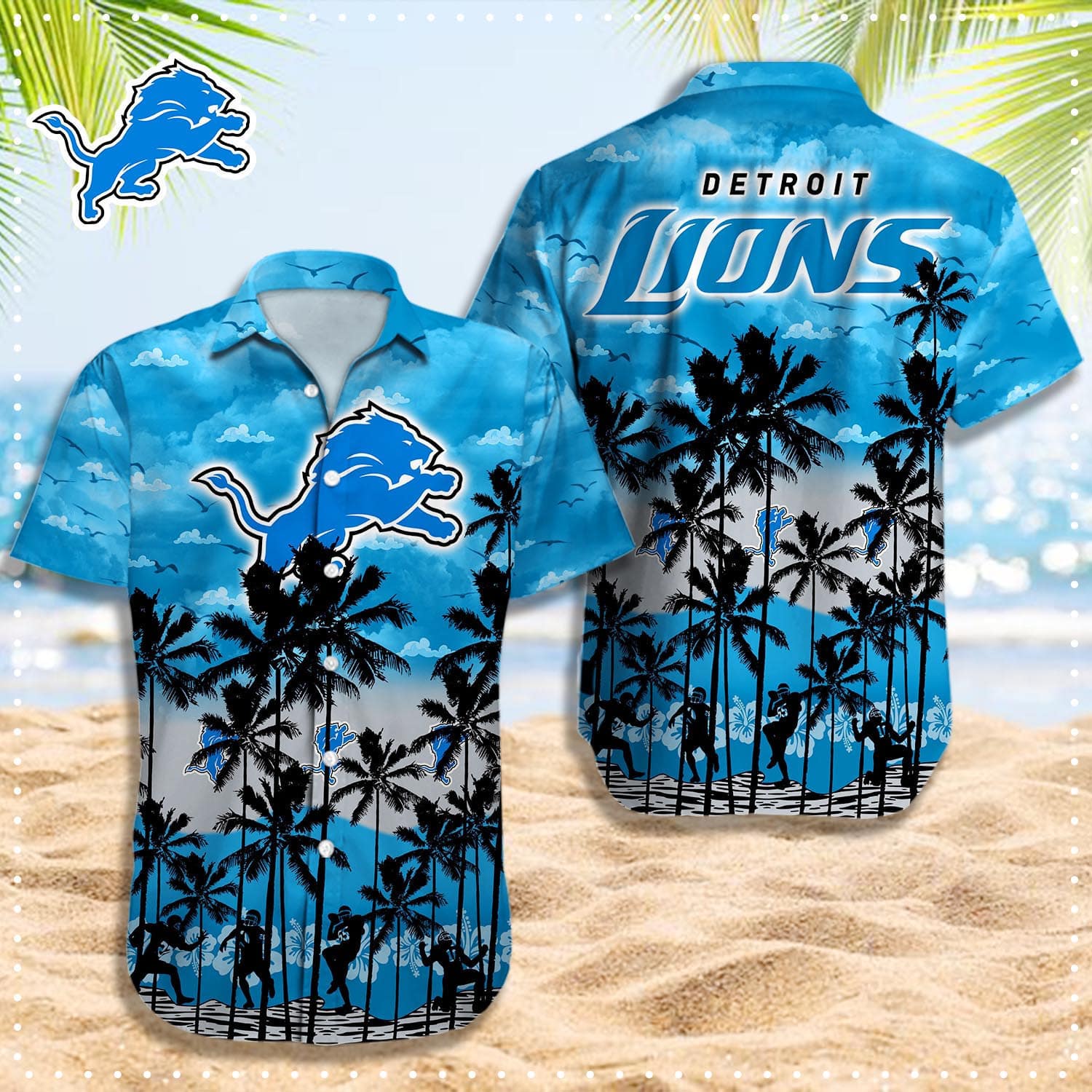 Detroit Lions Hawaiian Shirt