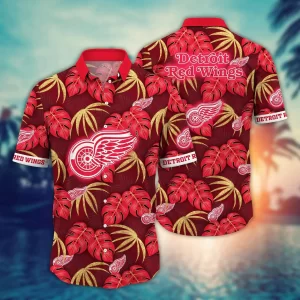 Detroit Red Wings Hawaiian Shirt