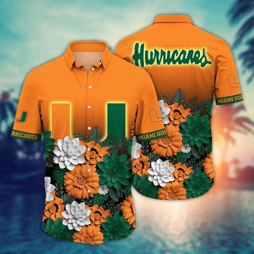 Miami Hurricanes Hawaiian Shirts