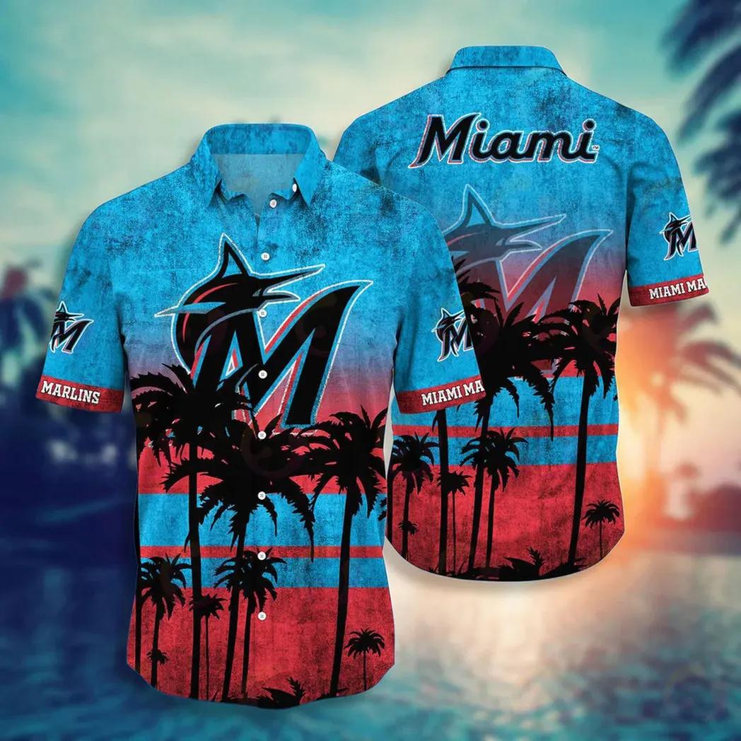 Miami Marlins Hawaiian Shirt