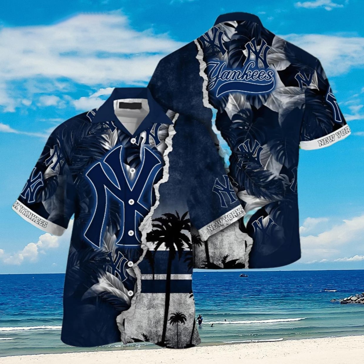 New York Yankees Hawaiian Shirt