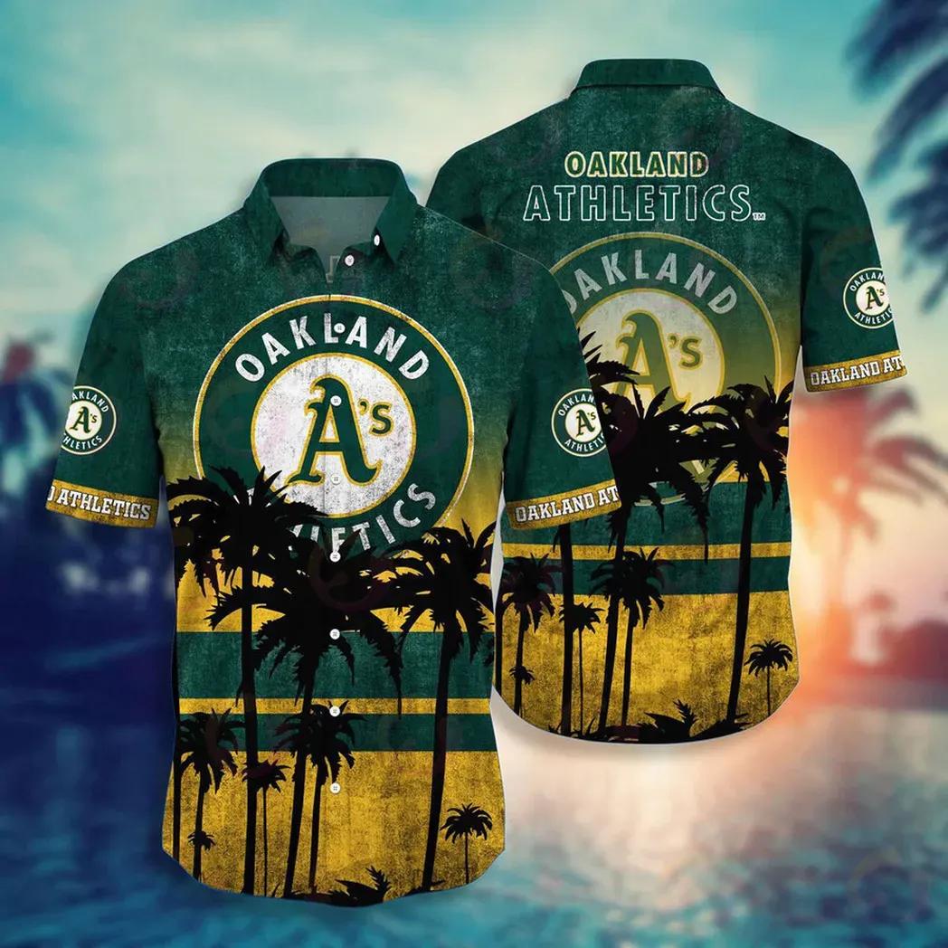 Oakland Athletics Hawaiian Shirt