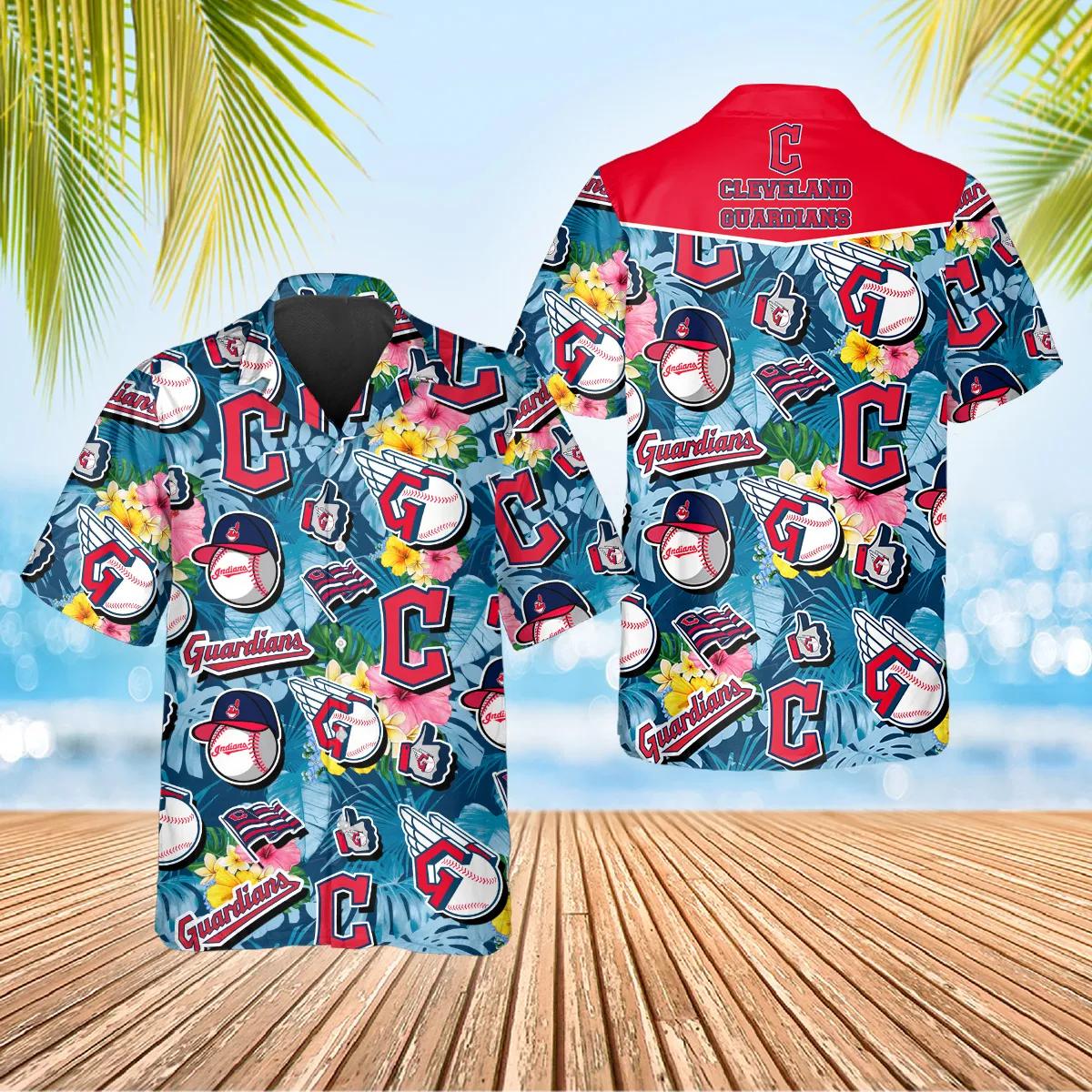 Cleveland Guardians Hawaiian Shirt