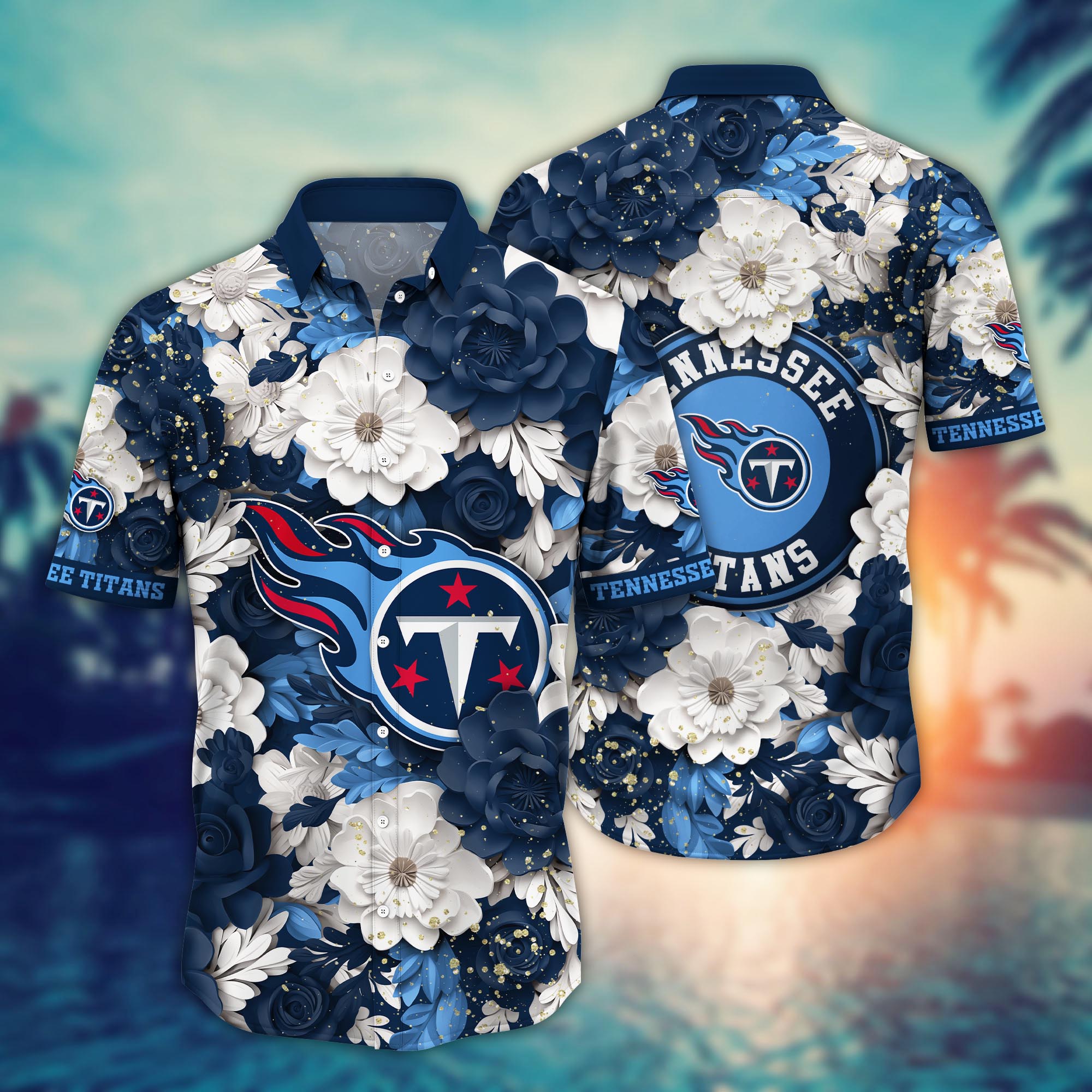 Tennessee Titans Hawaiian Shirt