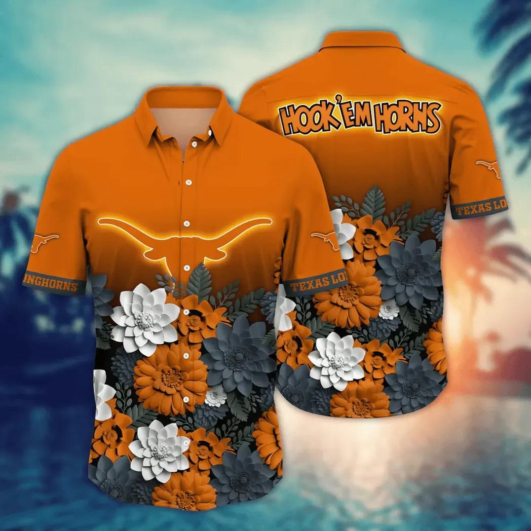 Texas Longhorns Hawaiian Shirts