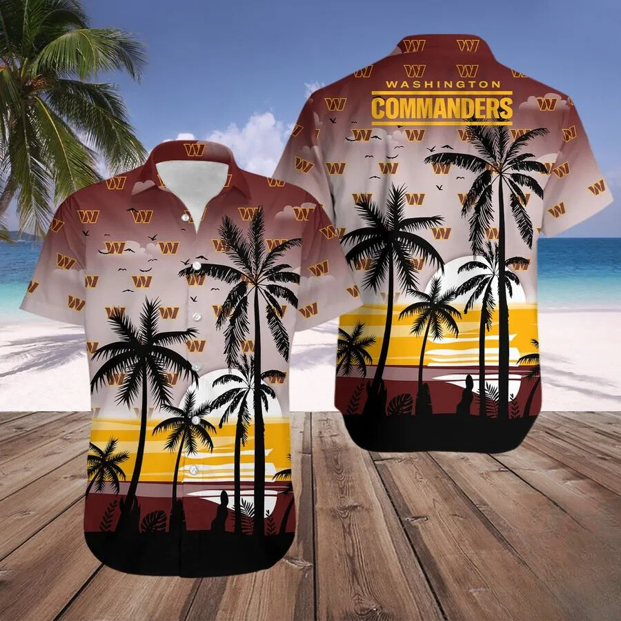 Washington Commanders Hawaiian Shirt