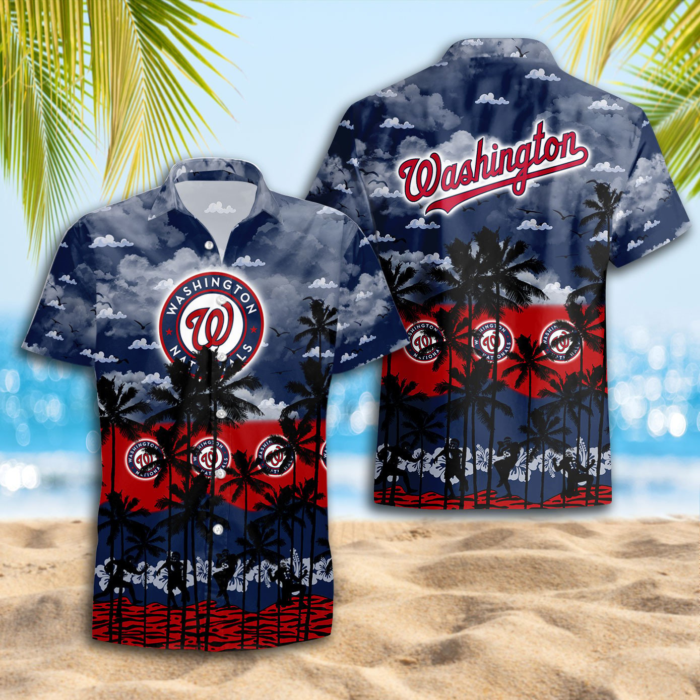 Washington Nationals Hawaiian Shirt