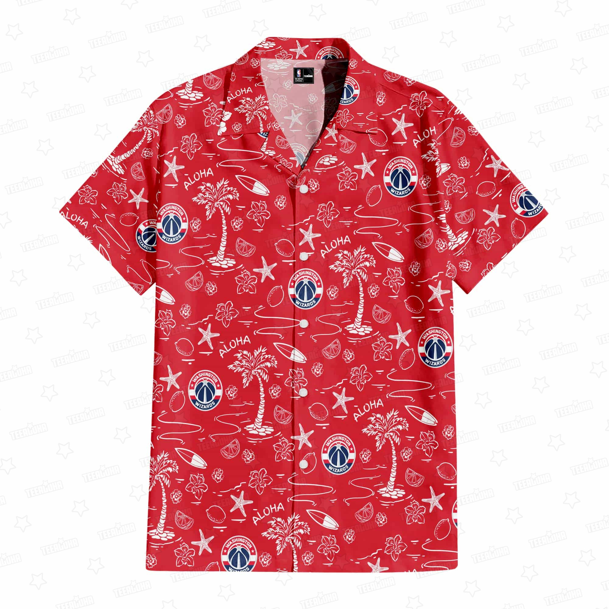 Washington Wizards Hawaiian Shirt